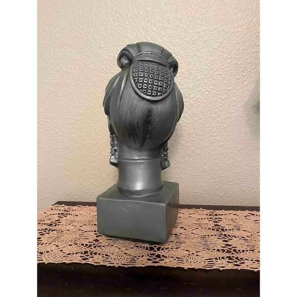 1960 Universal Statutory Corp Chinoiserie Style Woman Bust - Picture 2 of 10